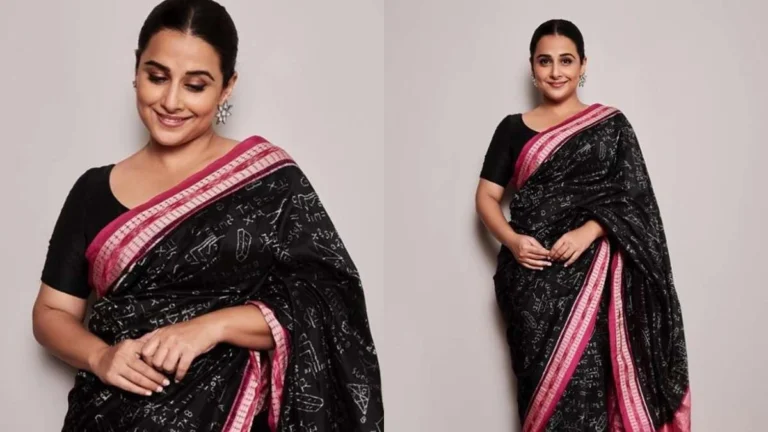 Vidya Balan in Silk Sare