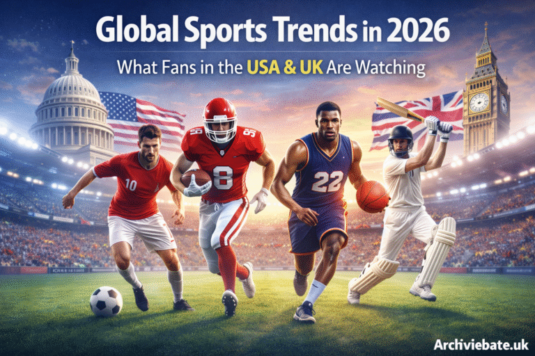 Global sports trends in 2026 for USA and UK audiences