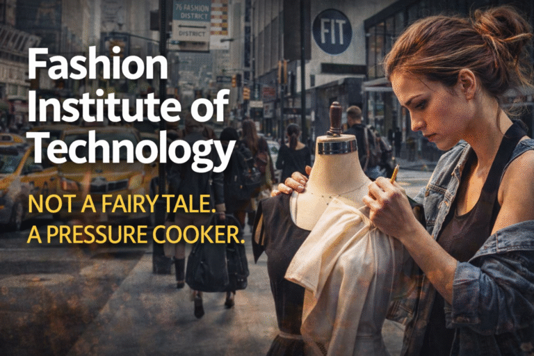 Fashion Institute of Technology (FIT): Programs & Admissions Guide Students walking on Fashion Institute of Technology campus in New York City near academic buildings